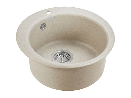 Кухонная мойка Paulmark GELEGEN 50 PM404800-BE 50х50 цвет бежевый - фото 2